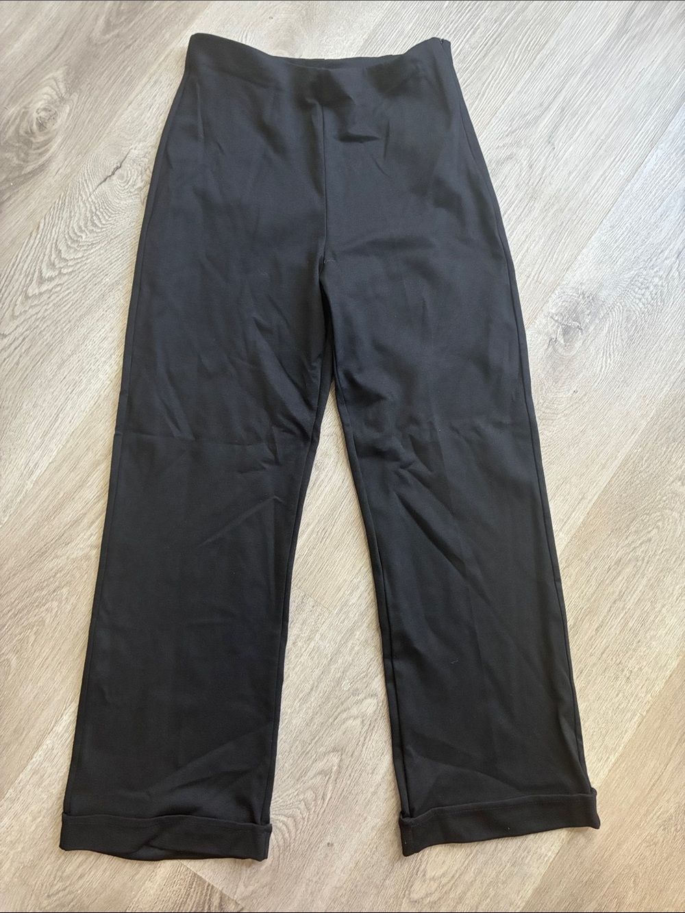 Astr Black Straight Leg Women's Dress Pants